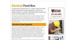 Desktop Screenshot of electricalpanelbox.com